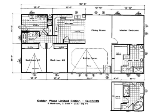 BRAND NEW MANUFACTURED HOME 1720 SQ/FT 3 BEDROOM 2 BATH ENERGY STAR UPGRADE